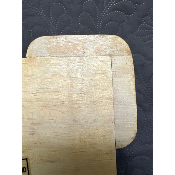 Drink Coasters Wooden Thailand Circle Spiral Design Set Of 8 With Base Home Bar - Picture 6 of 7